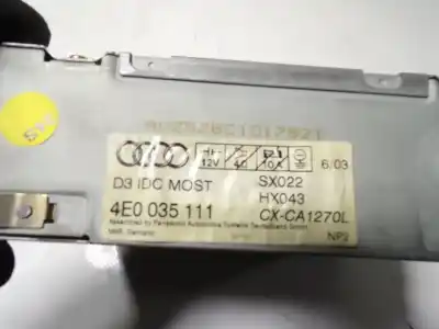 Автозапчасти б/у электронный модуль за audi a8 d3 (4e2, 4e8) 4.0 tdi quattro ссылки oem iam 4e0057111x  4e0035111