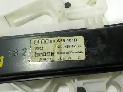 Second-hand car spare part rear left window regulator for audi q5 (8r) 3.0 tdi oem iam references 8r0839461d  8r0839461d