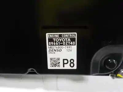 Second-hand car spare part ecu engine control for toyota corolla (e21) sedan 1.8 16v hybrid oem iam references  mb2768007491 896610zt40