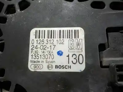 Автозапчастина б/у генератор для opel astra k lim. 5türig dynamic посилання на oem iam 13513070 0126312102 13513070