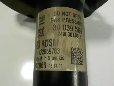 Second-hand car spare part front right shock absorber for opel astra k lim. 5türig dynamic oem iam references 39039564 824903014616 39039564