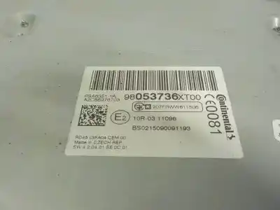 Second-hand car spare part audio system / radio cd for citroen c3 aircross 1.2 12v vti oem iam references 16106916xt a2c86976703 98053736