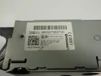 Second-hand car spare part audio system / radio cd for citroen c3 aircross 1.2 12v vti oem iam references 16106916xt a2c86976703 98053736