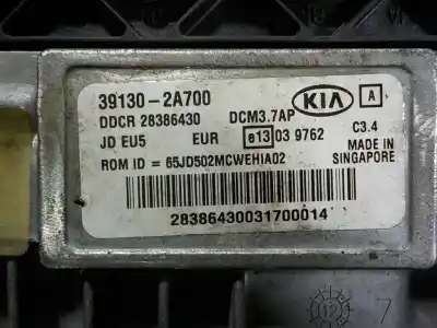 Second-hand car spare part ecu engine control for kia cee´´d 1.4 crdi cat oem iam references 391302a700 28386430 391302a700
