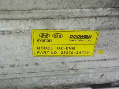 Second-hand car spare part intercooler for kia cee´´d 1.4 crdi cat oem iam references 282712a740  282702a770