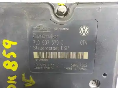 Автозапчастина б/у абс для volkswagen touareg (7la, 7l6, 7l7) 2.5 r5 tdi посилання на oem iam 7l0614111e 1002040259a 7l0907379c