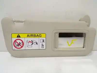 Peça sobressalente para automóvel em segunda mão para-sol direito por toyota corolla (e21) sedan 1.8 16v hybrid referências oem iam 7431002p60a0