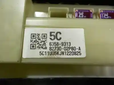 Second-hand car spare part fuse box unit for toyota corolla (e21) sedan 1.8 16v hybrid oem iam references   8922102711