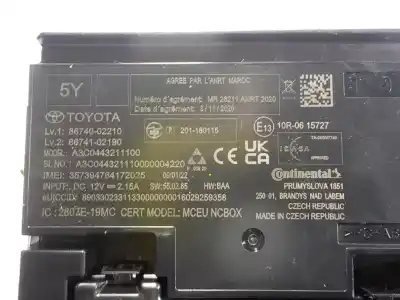 Second-hand car spare part electronic module for toyota corolla (e21) sedan 1.8 16v hybrid oem iam references  a3c0443211100 8674002210
