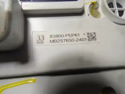 Peça sobressalente para automóvel em segunda mão quadrante por toyota corolla (e21) sedan 1.8 16v hybrid referências oem iam 83800fen60 mb2576502401 83800fep61