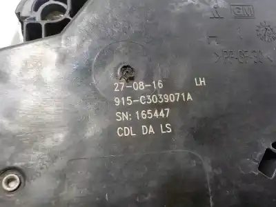 Автозапчастина б/у замок передніх дверей лівий для opel astra k (b16) 1.6 cdti (68) посилання на oem iam 13594358  915c3039071a