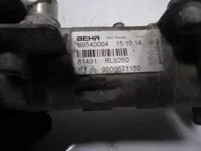 Second-hand car spare part egr cooler for land rover range rover evoque (l538) 2.2 d 4x4 oem iam references 9809671180  lr057662