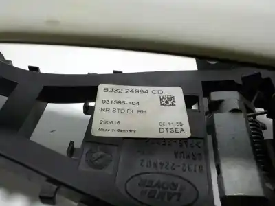 Автозапчасти б/у наружная рукоятка передняя справа за land rover range rover evoque (l538) 2.2 d 4x4 ссылки oem iam lr061201 931596104 bj3224994cd