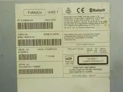 Автозапчасти б/у аудиосистема / радио cd за land rover range rover evoque (l538) 2.2 d 4x4 ссылки oem iam  hia10174020 bf6n18c815hh