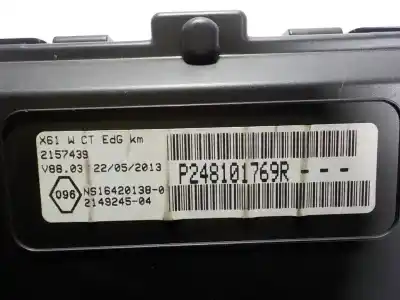 Peça sobressalente para automóvel em segunda mão quadrante por renault kangoo express 1.5 dci referências oem iam 248106976r ns164201380 p248101769r