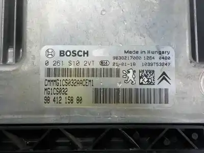 Автозапчастина б/у ебу контролер двигуна для peugeot 208 (p2) 1.2 puretech посилання на oem iam 1675653880 0261s102vt 9841215880