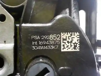 Автозапчастина б/у замок заднього правого дверя для peugeot 208 (p2) 1.2 puretech посилання на oem iam 9829285280  292852