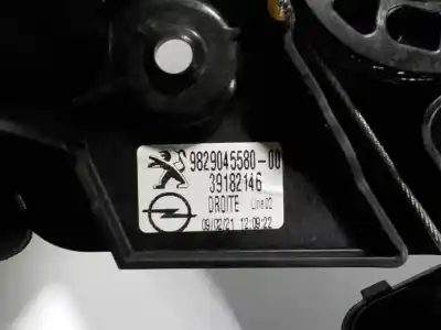 Автозапчастина б/у регулятор скла заднього правого для peugeot 208 (p2) 1.2 puretech посилання на oem iam 9829045580 39182146 982904558000