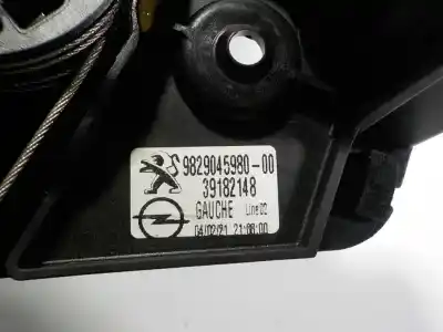 Автозапчастина б/у регулятор склона задній лівий для peugeot 208 (p2) 1.2 puretech посилання на oem iam 9829045980 982904598000 