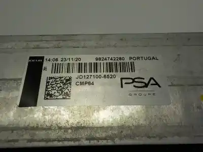 Second-hand car spare part intercooler for peugeot 208 (p2) 1.2 puretech oem iam references 9824742280 jd1271006520 