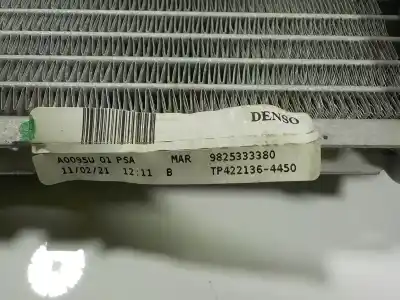 Second-hand car spare part water radiator for peugeot 208 (p2) 1.2 puretech oem iam references 9825333380 tp4221364450 9825333380