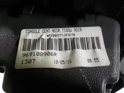 Gebrauchtes Autoersatzteil mittelkonsole zum renault kangoo 1.5 dci diesel fap oem-iam-referenzen 969108906r fe00377j9767 969201458r