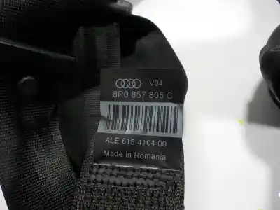 Автозапчастина б/у задній правий ремін безпеки для audi q5 (8r) 3.0 tdi посилання на oem iam 8r0857805cv04 610307000 8r0857805c