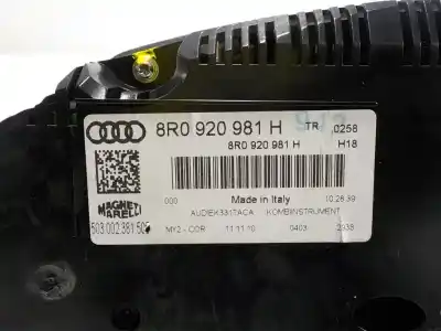 Автозапчастина б/у панель інструментів для audi q5 (8r) 3.0 tdi посилання на oem iam 8r0920981h 503002381505 8r0920981h