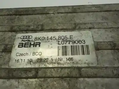 Автозапчастина б/у інтеркулер для audi q5 (8r) 3.0 tdi посилання на oem iam 8k0145805e l0779003 8k0145805e