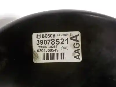 Second-hand car spare part brake servo for opel corsa d (s07) 1.4 (l08 l68) oem iam references 39087623 0204j00549 39078521