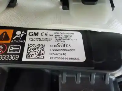 Автозапчастина б/у панель приладів для opel astra k lim. 5türig dynamic посилання на oem iam 39022519 13499663 