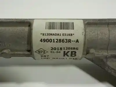 Автозапчастина б/у рульмова рейка для renault captur 1.2 tce energy посилання на oem iam 490012863r  490012863r