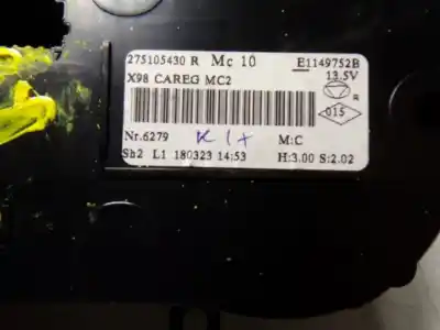 Автозапчасти б/у климат-контроль за renault captur 1.2 tce energy ссылки oem iam 275105430r e1149752b 275105430r