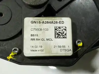 Автозапчастина б/у замок заднього правого дверя для ford ecosport (cr6) 1.0 ecoboost cat посилання на oem iam 2099457 c75608103 gn15a264a26ed