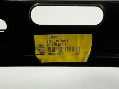 Автозапчастина б/у регулятор скла заднього правого для seat alhambra (710) 4kids reference посилання на oem iam 7n0843700f 36175000f 7n0843700f