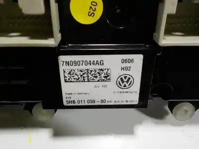 Peça sobressalente para automóvel em segunda mão comando de sofagem (chauffage / ar condicionado) por seat alhambra (710) 4kids reference referências oem iam   7n0907044ag