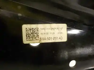 Second-hand car spare part rear left knuckle for cupra formentor (km7, kmp) 1.5 tsi oem iam references 5qa505433b  5wa501051aq