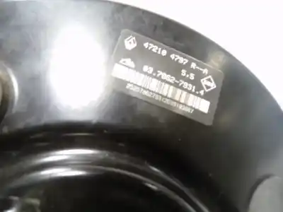 Peça sobressalente para automóvel em segunda mão servo freio por dacia duster 1.5 dci diesel fap cat referências oem iam 472107429r  472104797r