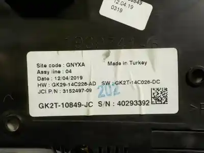 Peça sobressalente para automóvel em segunda mão quadrante por ford transit caja abierta 350l referências oem iam 2342291  gk2t10849jc