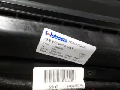 Автозапчастина б/у електричний дах для porsche macan (typ ) s посилання на oem iam 95b877055 95b877056 95b877041c