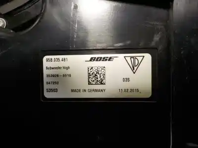 Автозапчастина б/у електронний модуль для porsche macan (typ ) s посилання на oem iam 95b035481  95b035481