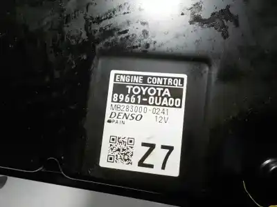 Автозапчастина б/у ебу контролер двигуна для toyota yaris cross 1.5 vvti 16 v 55 kw посилання на oem iam 896610ua00  896610ua00