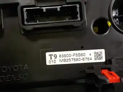 Автозапчастина б/у панель інструментів для toyota yaris cross 1.5 vvti 16 v 55 kw посилання на oem iam 83800f5b60  83800f5b60