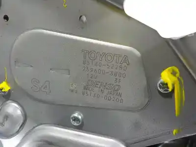 Автозапчасти б/у мотор заднего стеклоочистителя за toyota yaris cross 1.5 vvti 16 v 55 kw ссылки oem iam   8513052280