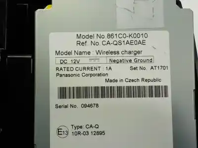 Автозапчасти б/у электронный модуль за toyota yaris cross 1.5 vvti 16 v 55 kw ссылки oem iam 861c0k0010  861c0k0010