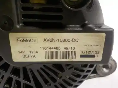 Автозапчастина б/у генератор для ford c-max (ceu) 1.5 tdci cat посилання на oem iam av6n10300dd av6n10300dc av6n10300dc