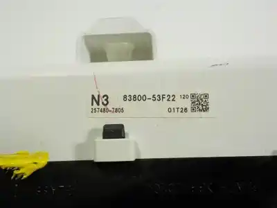 Second-hand car spare part dashboard for lexus is 300h oem iam references 8380053f22  8380053f22