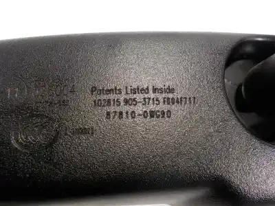 Peça sobressalente para automóvel em segunda mão espelho retrovisor interior por lexus is 300h referências oem iam 878100wg90  878100wg90