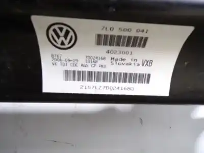 Автозапчастина б/у задня вісь для volkswagen touareg (7la, 7l6, 7l7) 3.0 v6 tdi посилання на oem iam 7l0599030n  7l0500041
