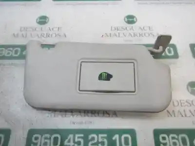 Peça sobressalente para automóvel em segunda mão para-sol direito por ford fiesta (cb1) 1.4 tdci cat referências oem iam 1702309